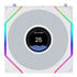 Thumbnail 2 : Lian Li Uni Fan TL LCD Flex 120mm White ARGB PWM Reverse Blade Fan