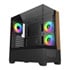 Thumbnail 1 : Cooler Master Elite 690 Wood Black Mid Tower Tempered Glass PC Case