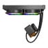 Thumbnail 3 : Montech CyberFlow ARGB 240 Black All in One Liquid CPU Cooler