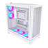 Thumbnail 1 : Refurbished Montech HS01 PRO White Reversible Mid Tower PC Case inc 5x ARGB Fans
