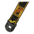 Thumbnail 2 : Fender Quick Grip Locking End Strap, Black/Yellow & Brown Monogram, 2"