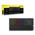 Thumbnail 1 : CORSAIR SKIFF 100 Wired Black UK Full Size RGB Membrane Gaming Keyboard