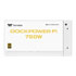 Thumbnail 3 : Thermaltake Dockpower FI 750W Snow Full Modular 80+ Gold ATX 3.1 White Power Supply