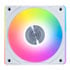Thumbnail 2 : Lian Li Uni Fan CL Flex 120mm White Reverse Blade ARGB PWM Triple Fan Pack
