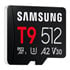 Thumbnail 2 : Samsung T9 512GB A2 V30 microSDXC UHS-I SD Card
