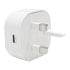 Thumbnail 2 : Woox MX0267 Single Port 20W USB-C GaN PD Wall Charger UK