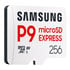Thumbnail 2 : Samsung P9 256Gb A1 V30 MicroSDXC UHS-I Express Card