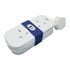 Thumbnail 1 : Tower 1.4 Metre Portable 2 Socket Travel Mains Extension Lead White