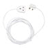 Thumbnail 1 : Tower 5 Metre 1 Socket Individually Mains Extension Lead White