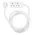 Thumbnail 1 : Tower 5 Metre 2 Socket Mains Extension Lead White