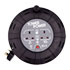 Thumbnail 1 : Tower 2 Metre 4 Socket Portable Cable Reel Black