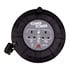 Thumbnail 1 : Tower 8 Metre 2 Socket Portable Cable Reel Black