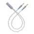 Thumbnail 1 : Dekoni Ensemble Y-Split 3.5mm Plugs Braided Cable