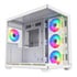 Thumbnail 1 : FSP M341 White RGB Mid Tower Tempered Glass PC Case