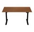 Thumbnail 2 : Arozzi Arena Nordico Walnut Motorised Gaming Desk