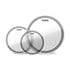 Thumbnail 1 : Evans EC2S Clear Fusion Tompack 10 inch, 12 inch, 14 inch