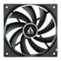 Thumbnail 2 : Arctic F12 120mm Black Low Noise System / Case Fan