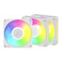 Thumbnail 1 : Arctic BioniX P12 A-RGB 120mm White ARGB PWM High Static Pressure Triple Fan Pack