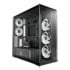 Thumbnail 1 : Arctic Xtender Clear Glass Black ARGB Mid Tower Tempered Glass PC Case