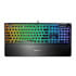 Thumbnail 2 : Steelseries Apex 3 Wired Black UK Whisper-Quiet Switch RGB Gaming Keyboard