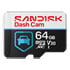 Thumbnail 1 : SanDisk Dash Cam Card 64GB V30 microSDXC UHS-I SD Card