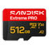 Thumbnail 1 : SanDisk Extreme PRO 512GB A2 V30 microSDXC UHS-I SD Card