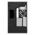 Thumbnail 4 : NZXT H9 Flow Tempered Glass Dual Chamber Mid Tower with 3x F140Q Fans