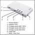 Thumbnail 2 : iDOL Portable Power Provider White for iPod, PSP, NDS, PDA, MP3, Dig' Cameras Mobile Phone