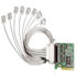 Thumbnail 1 : Brainboxes Universal PCI 8 Port RS232 with 8 x 9 Pin Cable (UC-279)