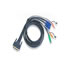 Thumbnail 1 : Aten 2L-1703P PS/2 Cable, 3M, PC To PS/2 For use with CS1004, CS1008, CS1016, CS228, CS428