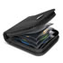 Thumbnail 2 : 12pcs CD/DVD Targus CDProjects Nylon Case with removable bubblesleeve in Black/Blue