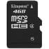 Thumbnail 1 : Kingston SD Card 4GB Micro Memory Secure Digital High Capcity (SDHC)