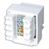 Thumbnail 1 : Scan 75071R White 8 Way CAT5e (180º) RJ45 Keystone Jack (Easy Fit)