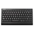 Thumbnail 1 : Keysonic ACK-KB-595U Black soft skin mini keyboard with USB Connector