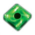 Thumbnail 1 : 120mm Akasa AK-274CG-4GNS Crystal GREEN 4 LED fan - sleeve bearing