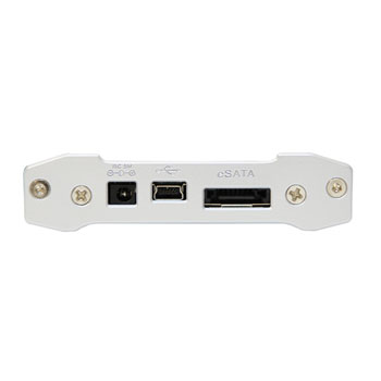 Silverstone MS05S Silver 2.5" External SATA to USB2 with 3.5" Mount and eSATA Support : image 3
