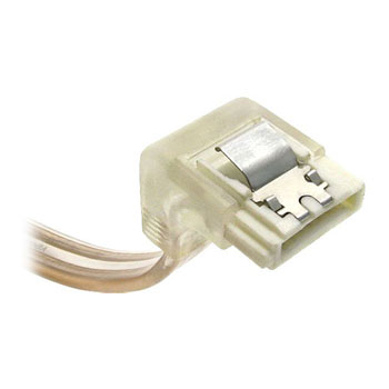 50cm Silverstone CP04 SATAII Cable 90 Degree Connector with Locking Latch : image 1