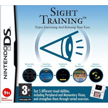 Nintendo DS Sight Training - DS Simple eye to hand coordination training with Fun Simple tasks : image 1