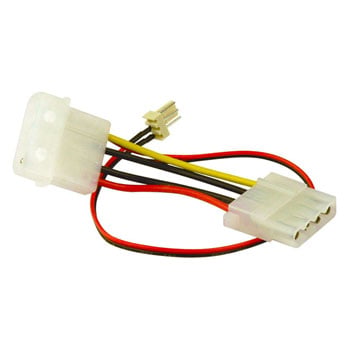 Sharkoon Adapter 3 pin to 4 pin Fan Power Connector