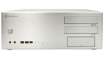 Silverstone Crown HTPC Case - Silver : image 1