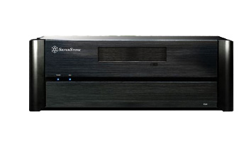 SilverStone GD02B Grandia micro-ATX Desktop Case