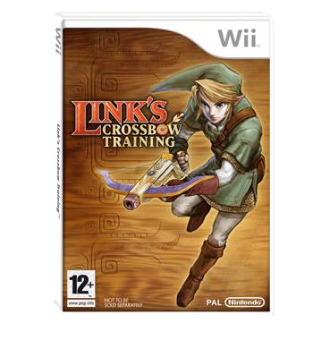 Link’s Crossbow Training inc Wii Zapper (Nintendo) Game on Wii take out targets, enemies of Zelda : image 1