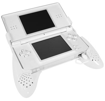 Exspect NDS Lite soundgrip - White (Hand Grips for NDS-Lite inc Built-in Speakers) : image 1