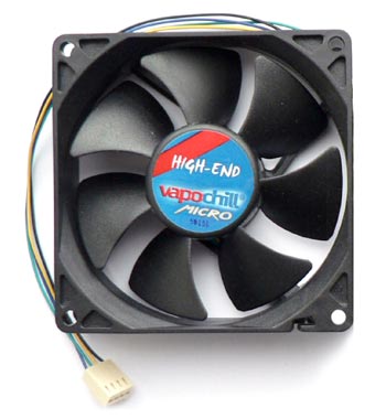 Asetek Vapochill Micro 92mm PWM Brushkess Silent Fan 3800RPM : image 1