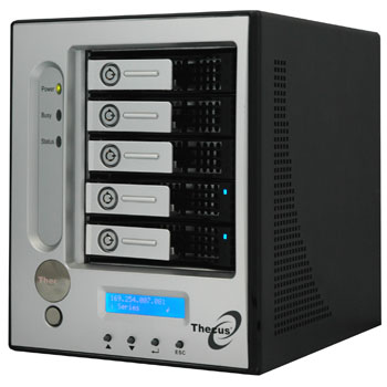 Thecus i5500 5 Bay Performance NAS with iSCSI : image 1