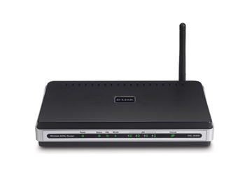 Dlink DSL-2640R/UK AD4SL2+ Wireless G 54Mbps (11g) Router with 4 Port 10/100 Switch (Annex A)
