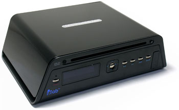 iTab 36HD 1080P SATA HD Media Combo Player, Wireless compatible, DVD/CD playback & backup + Remote