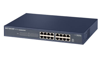 Netgear 16 Port JFS516UK Switch 10/100 ProSafe Unmanaged Switch