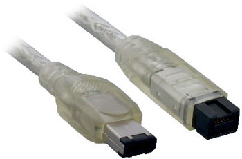 1.8m Scan Cable Firewire 9 pin to 6 pin (800 to 400) : image 1