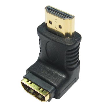 Scan HDHD-RA90 HDMI Right Angled Adaptor 90 Degrees (Check the Top Connector) : image 1